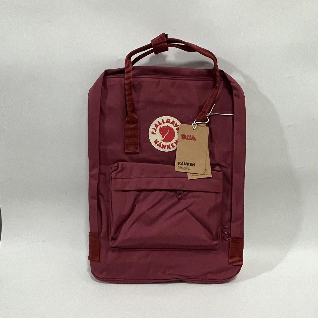 柄・デザインプリント（ロゴなど） フェールラーベン カンケン バッグ リュック 16L ビニロン 16L 重さ 約300g 状態：新品未使用 サイズ 高さ約38×幅約27×奥行約13cm(A4対応) 